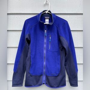 Patagonia Fleece/Stretch Jacket Men’s Size Small, Blue